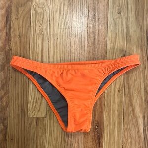 Vibrant Orange Bikini Bottom